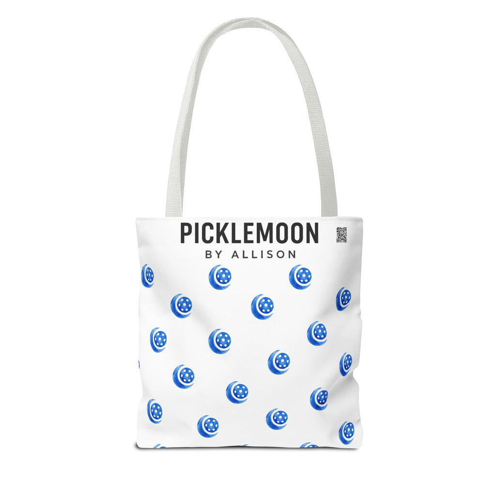 Picklemoon Pattern Tote Bag — Blue Moon Logo All-Over Print Tote
