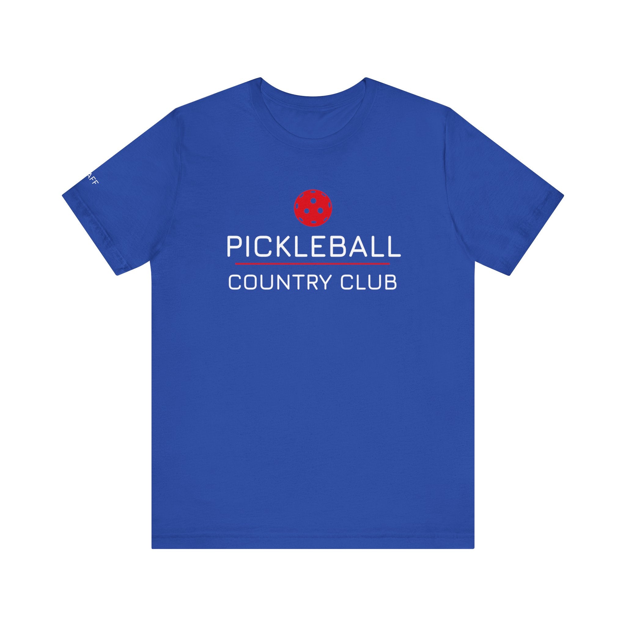 Pickleball. Unisex, Crew Neck, Short Sleeve, Graphic T-Shirt. Pickleball.