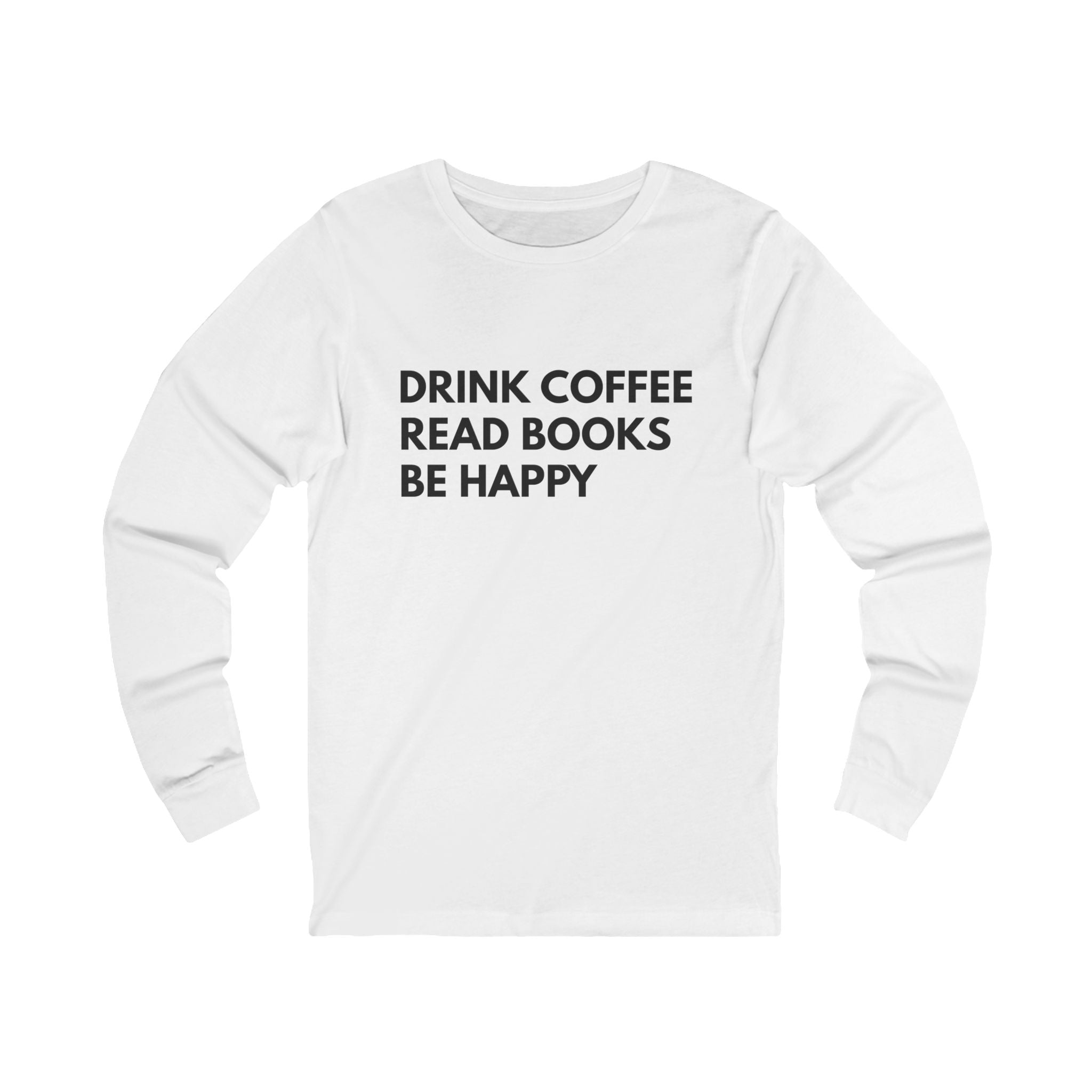 Teacher Magic. Unisex, Crew Neck, Long Sleeve, Graphic T-Shirt. Coffee. Read. Happy.