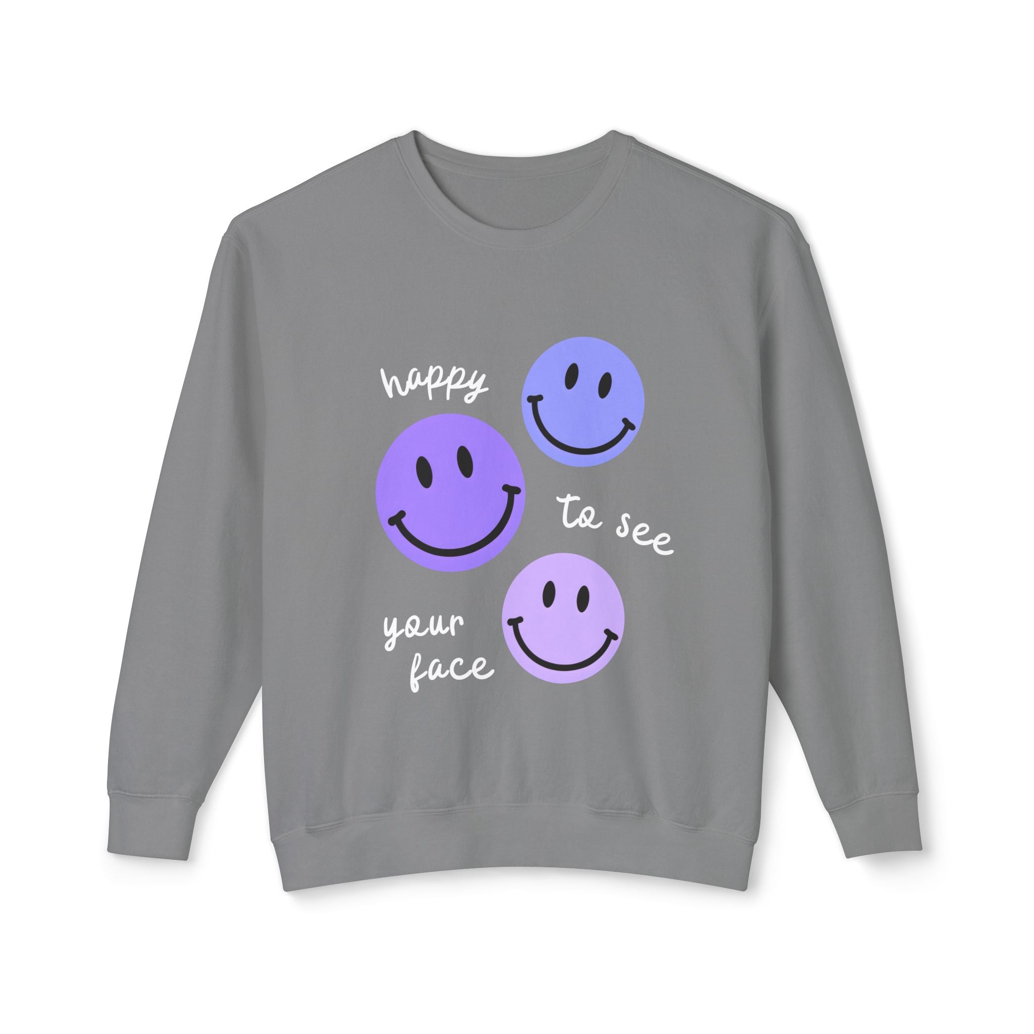 Teacher Magic. Unisex, Crew Neck, Lightweight Sweatshirt. Happy Face.
