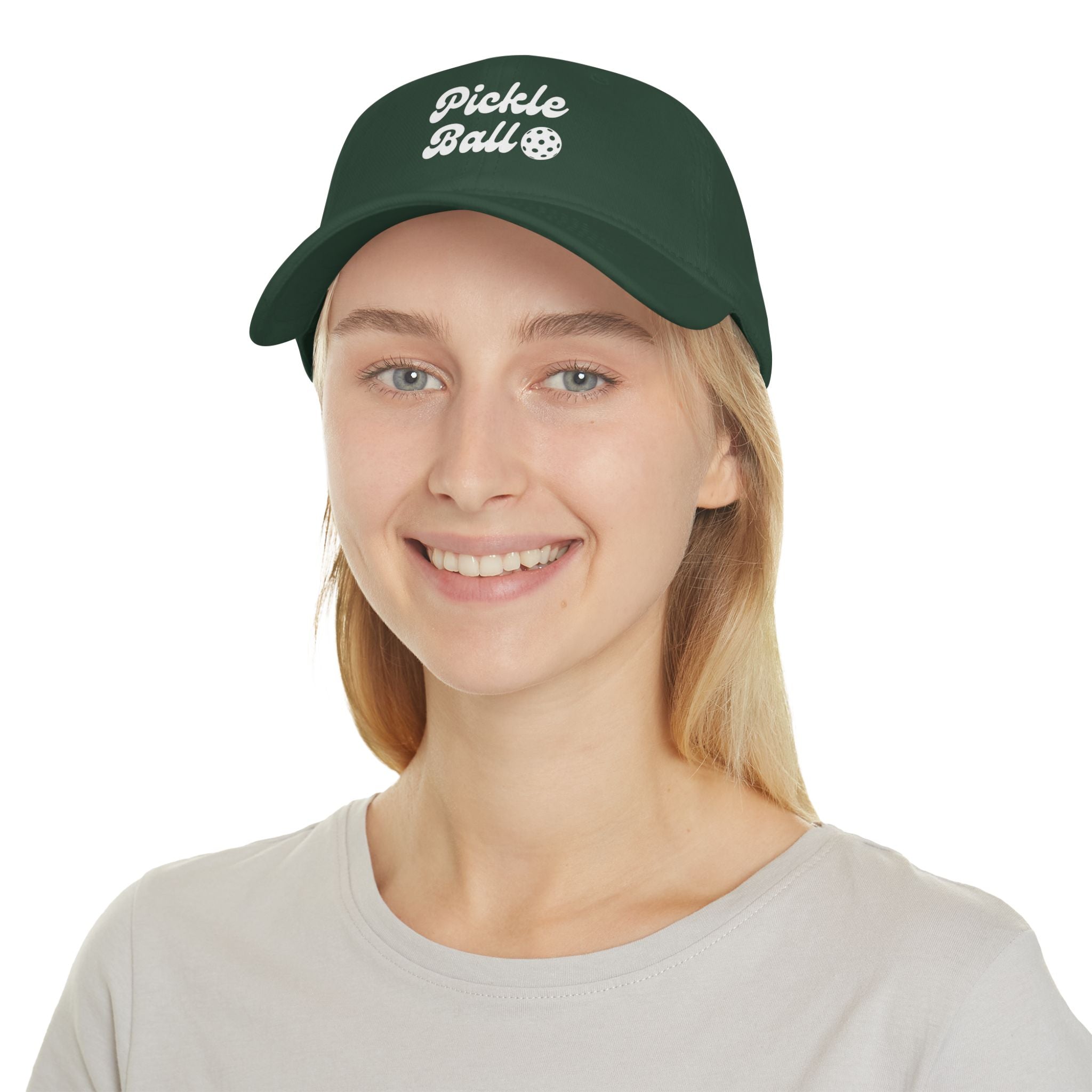 Pickleball. Low Profile Baseball Cap. Pickleball.