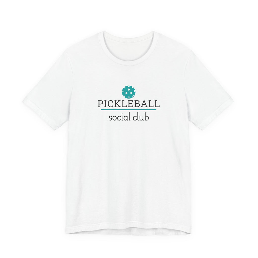 Pickleball. Unisex, Crew Neck, Short Sleeve, Graphic T-Shirt. Pickleball Social Club.