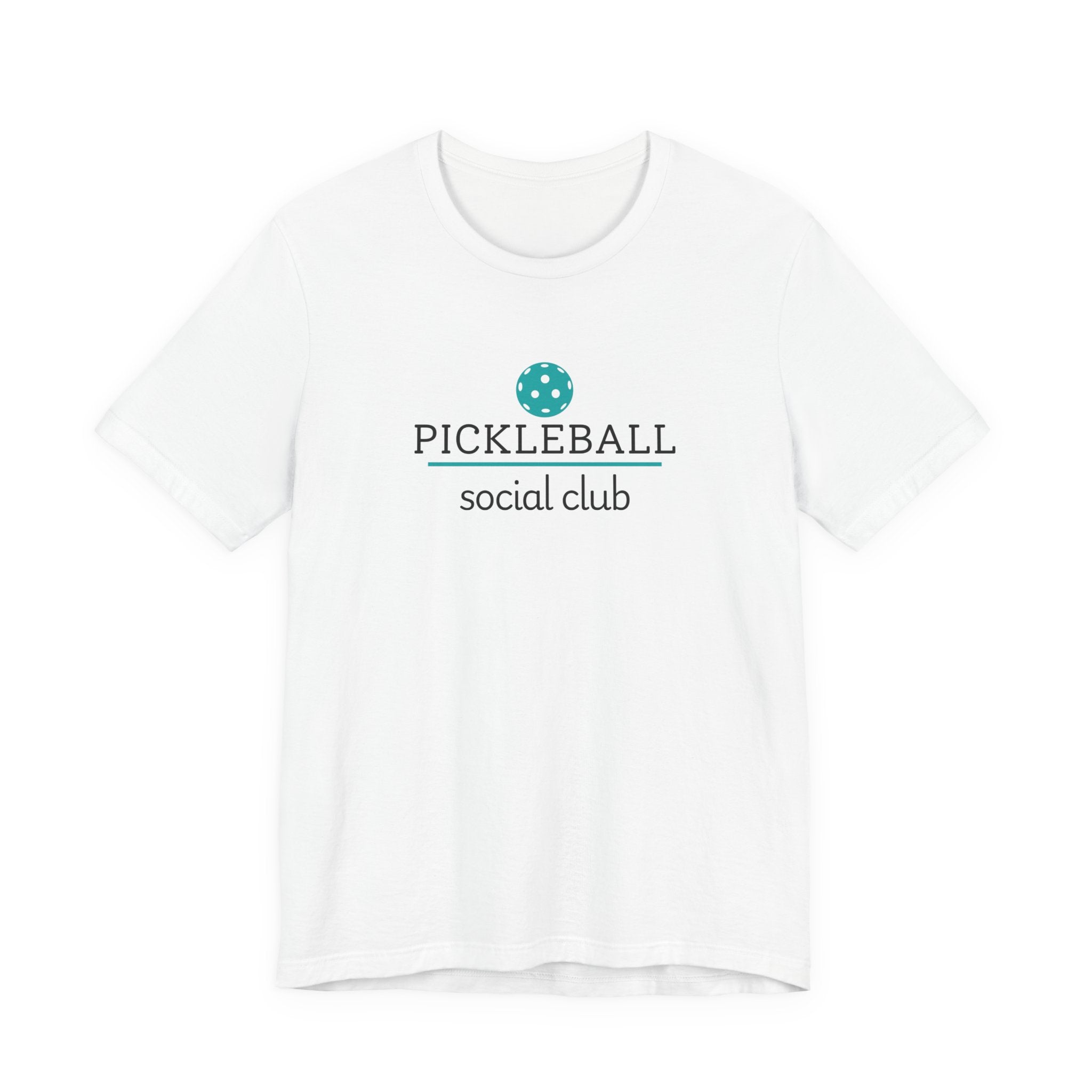 Pickleball. Unisex, Crew Neck, Short Sleeve, Graphic T-Shirt. Pickleball Social Club.