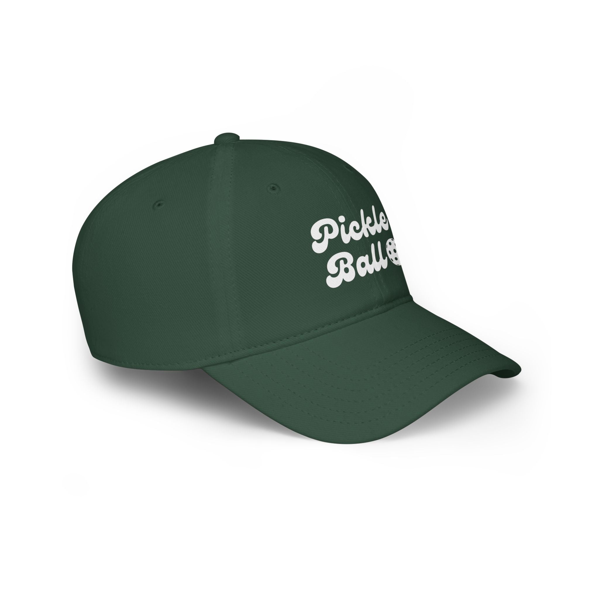Pickleball. Low Profile Baseball Cap. Pickleball.