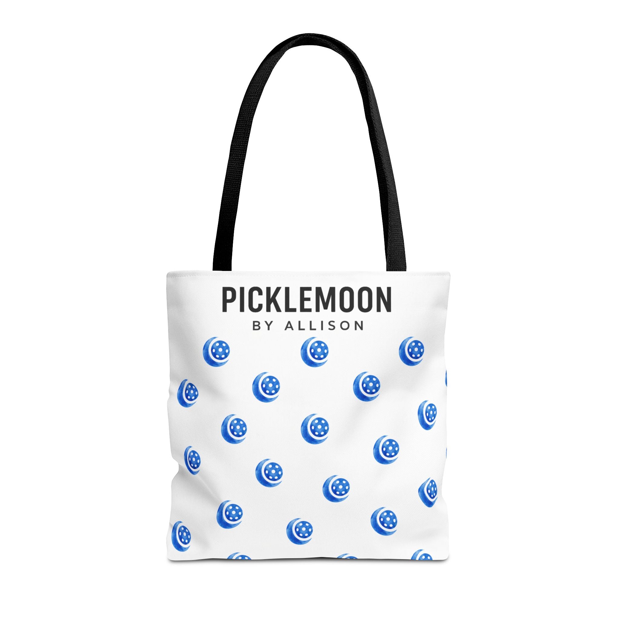 Picklemoon Pattern Tote Bag — Blue Moon Logo All-Over Print Tote