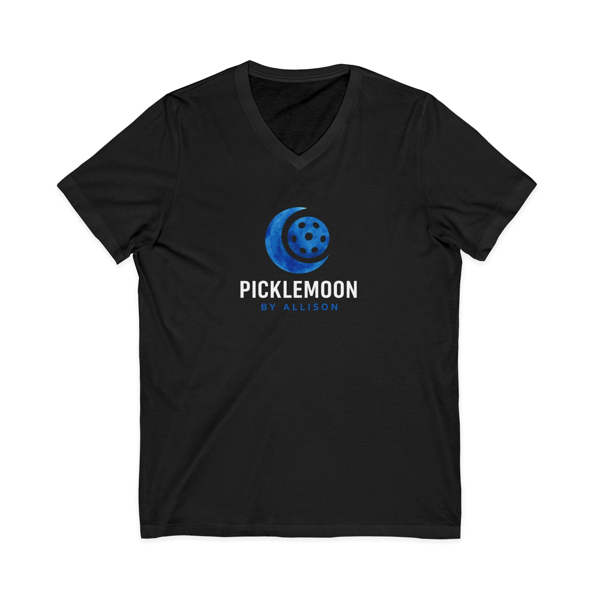 Picklemoon SWAG. Unisex, V-Neck, Short Sleeve, Graphic T-Shirt. Picklemoon by Allison.