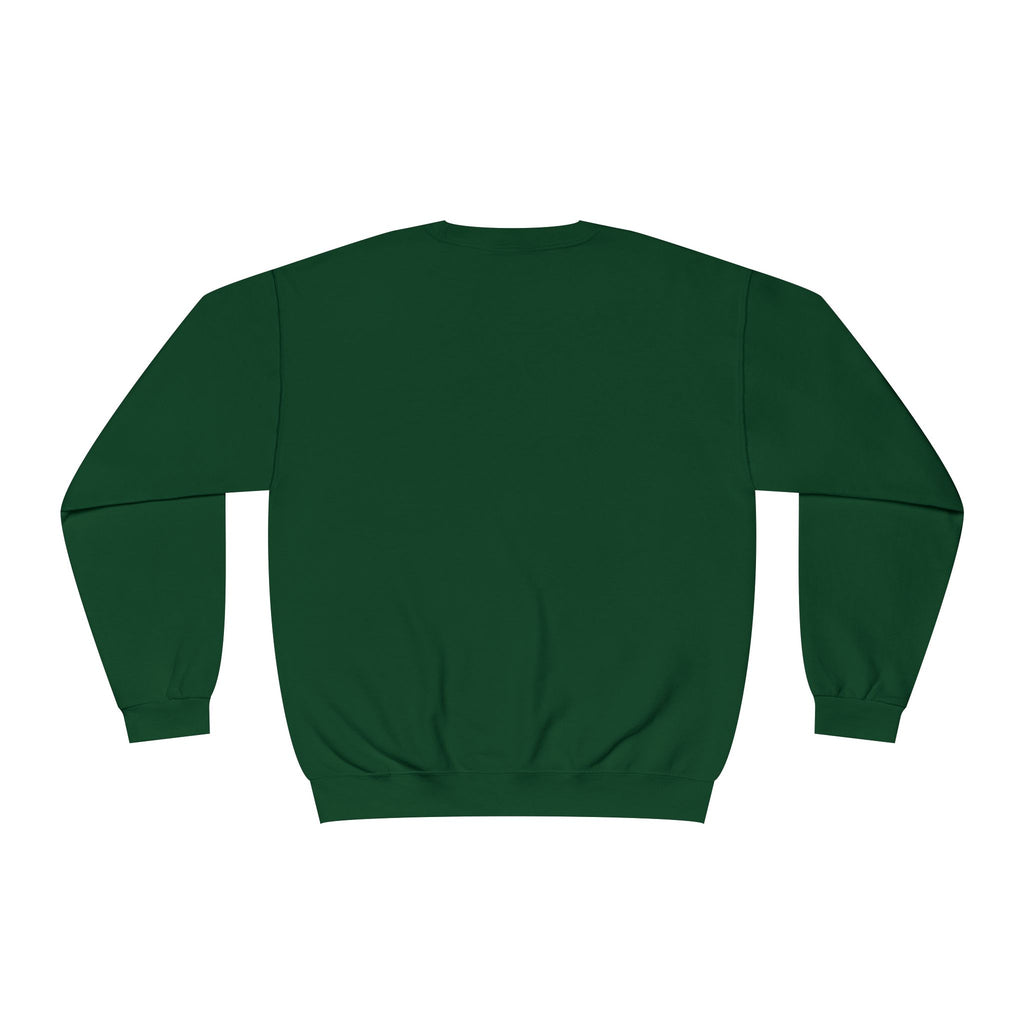 Lucky Moon. Ladies, Crew Neck, Medium-Heavy NuBlend fleece/cotton, Graphic Sweatshirt. Chicago Irish.