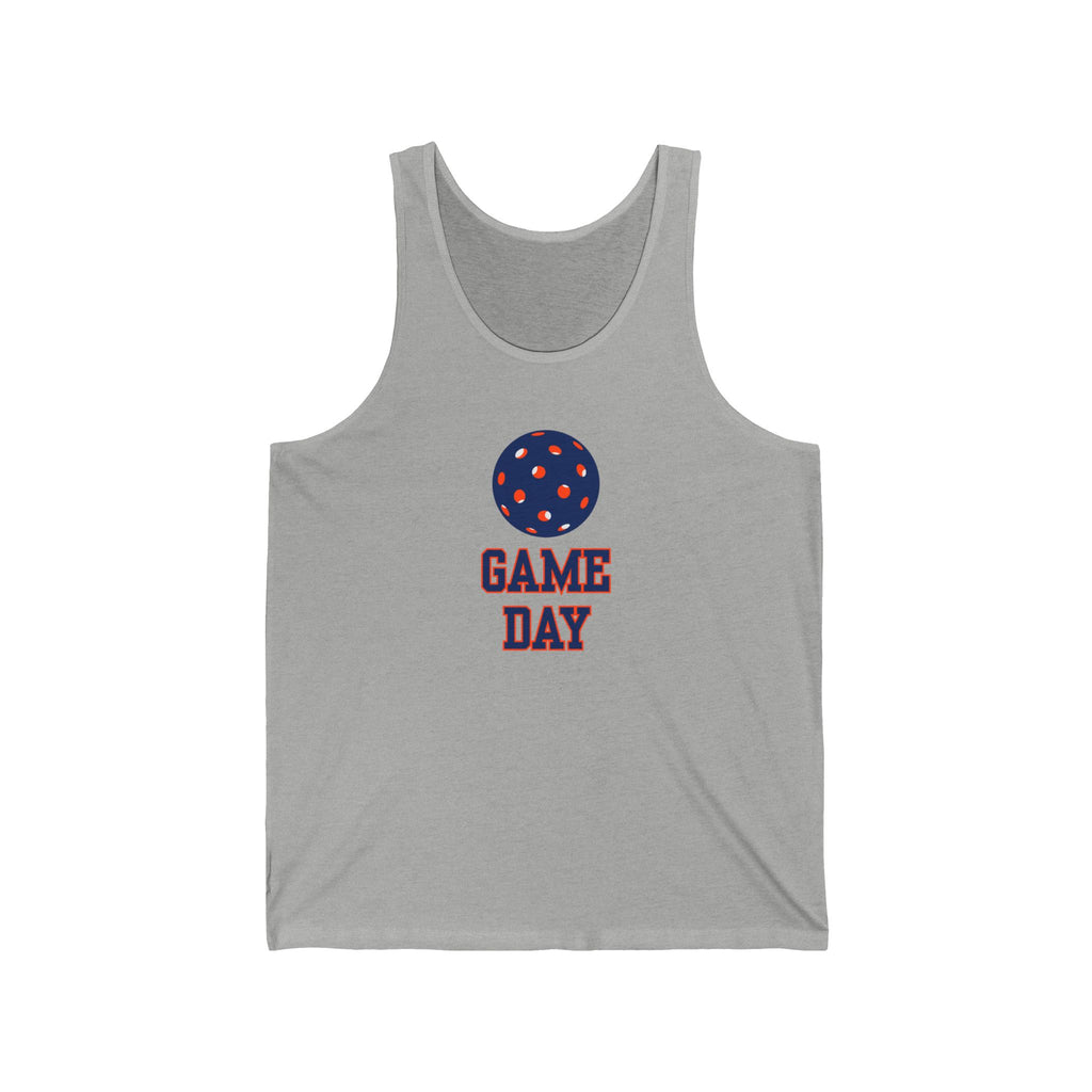 Pickleball. Unisex Jersey Tank.  Game Day.