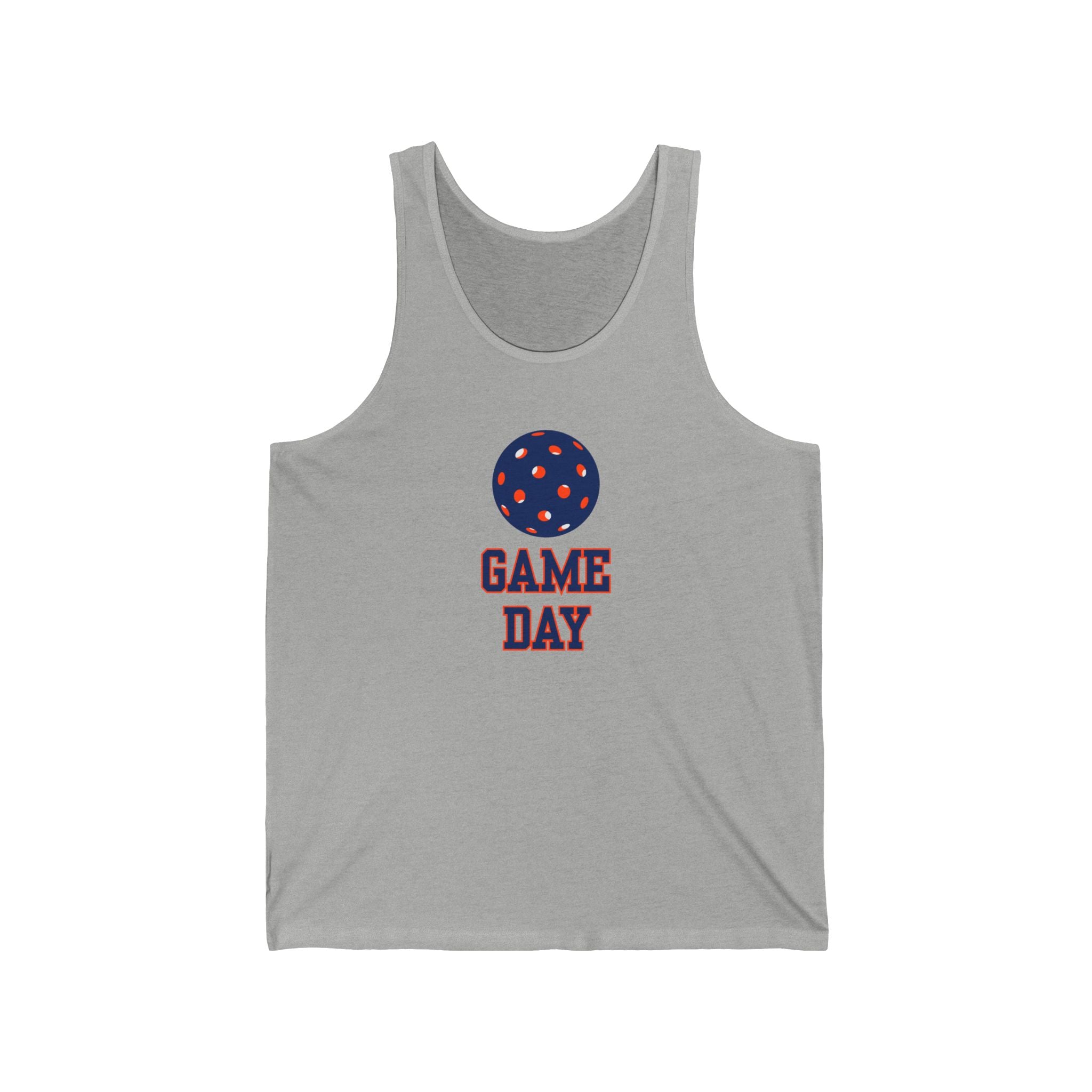 Pickleball. Unisex Jersey Tank.  Game Day.