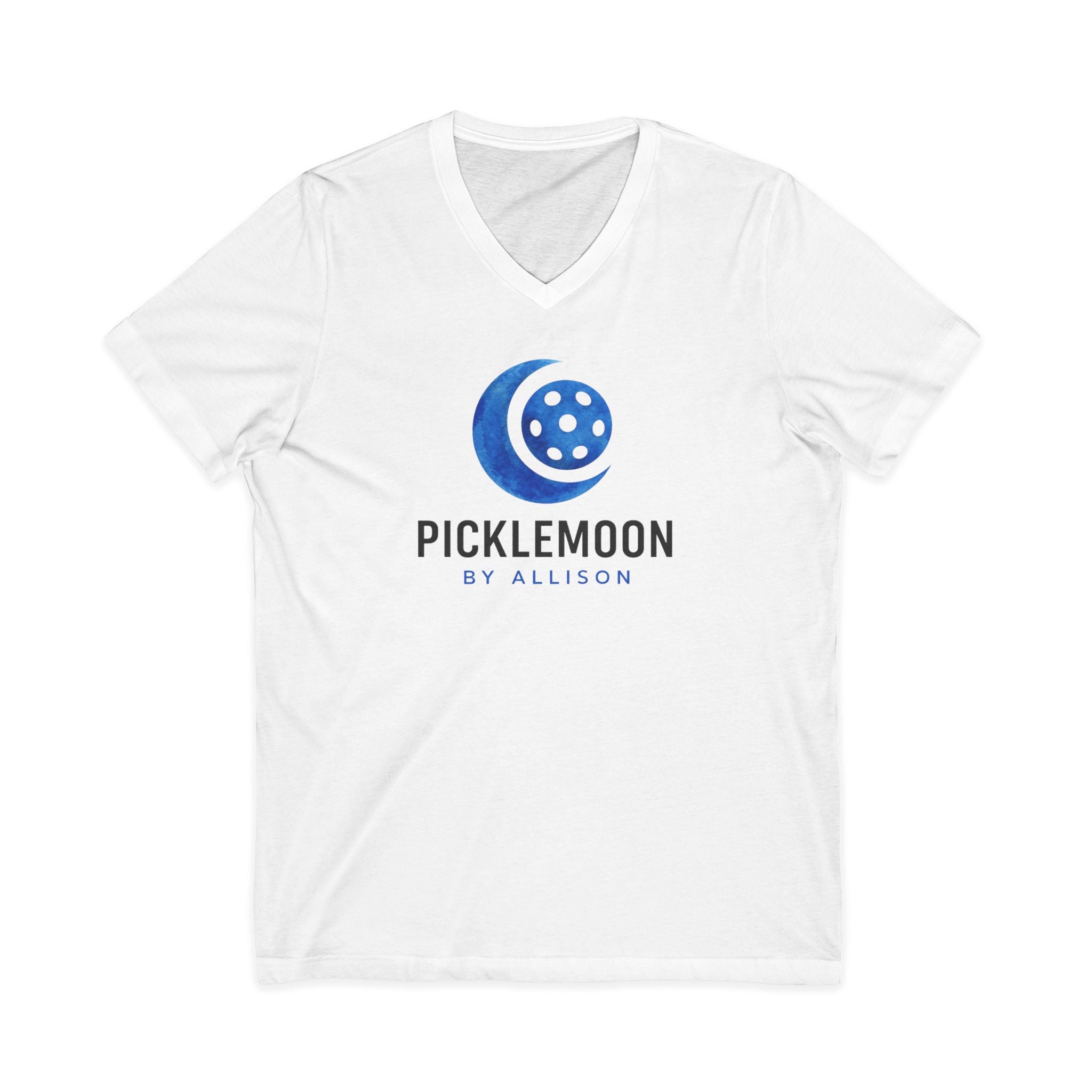 Picklemoon SWAG. Unisex, V-Neck, Short Sleeve, Graphic T-Shirt. Picklemoon by Allison.