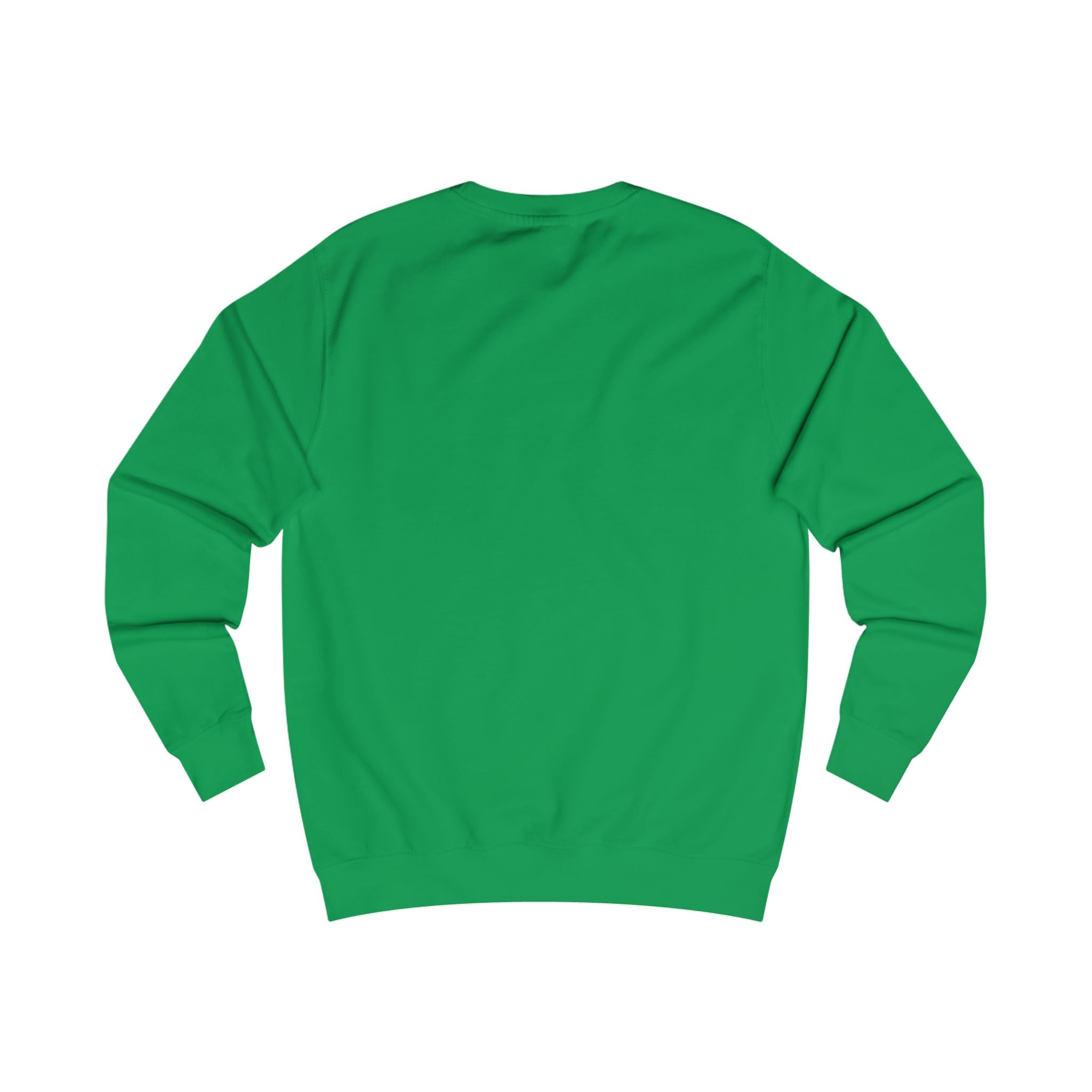 A Lucky Moon. Crew neck, medium-heavy, graphic sweatshirt. Shamrock.