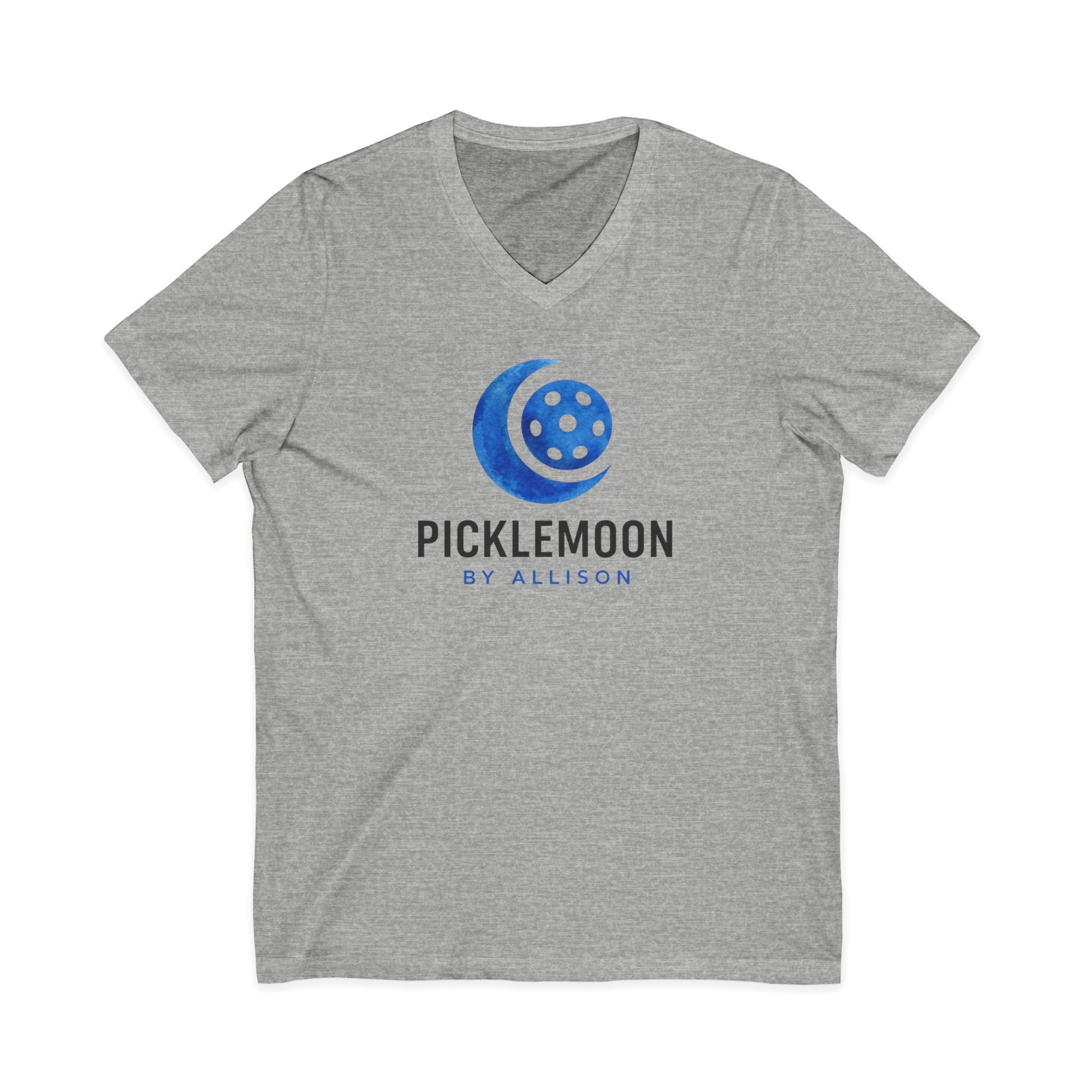 Picklemoon SWAG. Unisex, V-Neck, Short Sleeve, Graphic T-Shirt. Picklemoon by Allison.