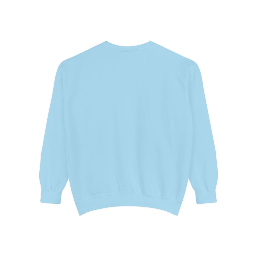 The Zodiac Collection. Unisex Garment-Dyed Crew Neck, Graphic Sweatshirt. Pisces.