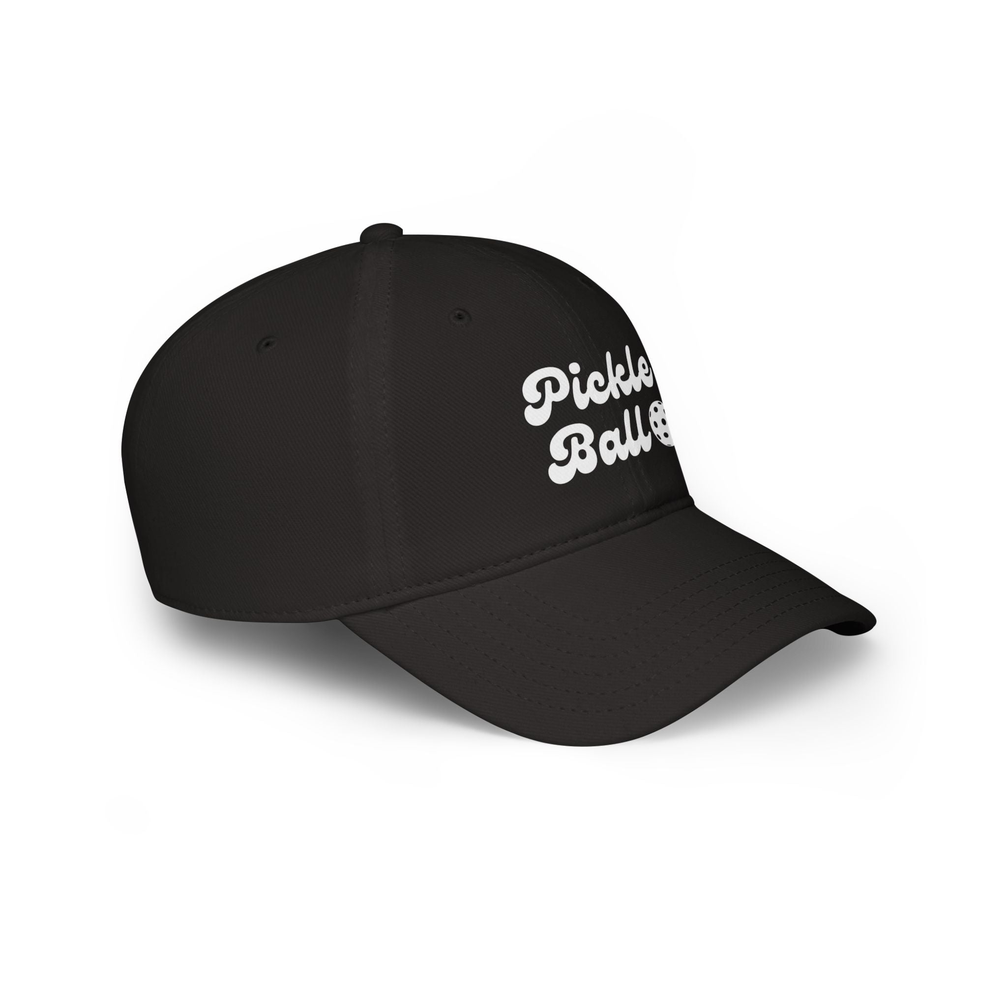 Pickleball. Low Profile Baseball Cap. Pickleball.