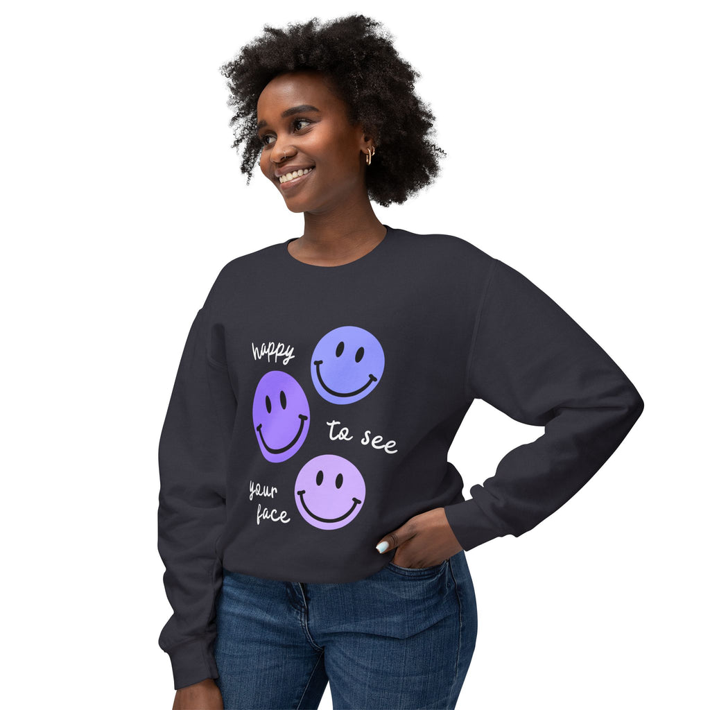 Teacher Magic. Unisex, Crew Neck, Lightweight Sweatshirt. Happy Face.