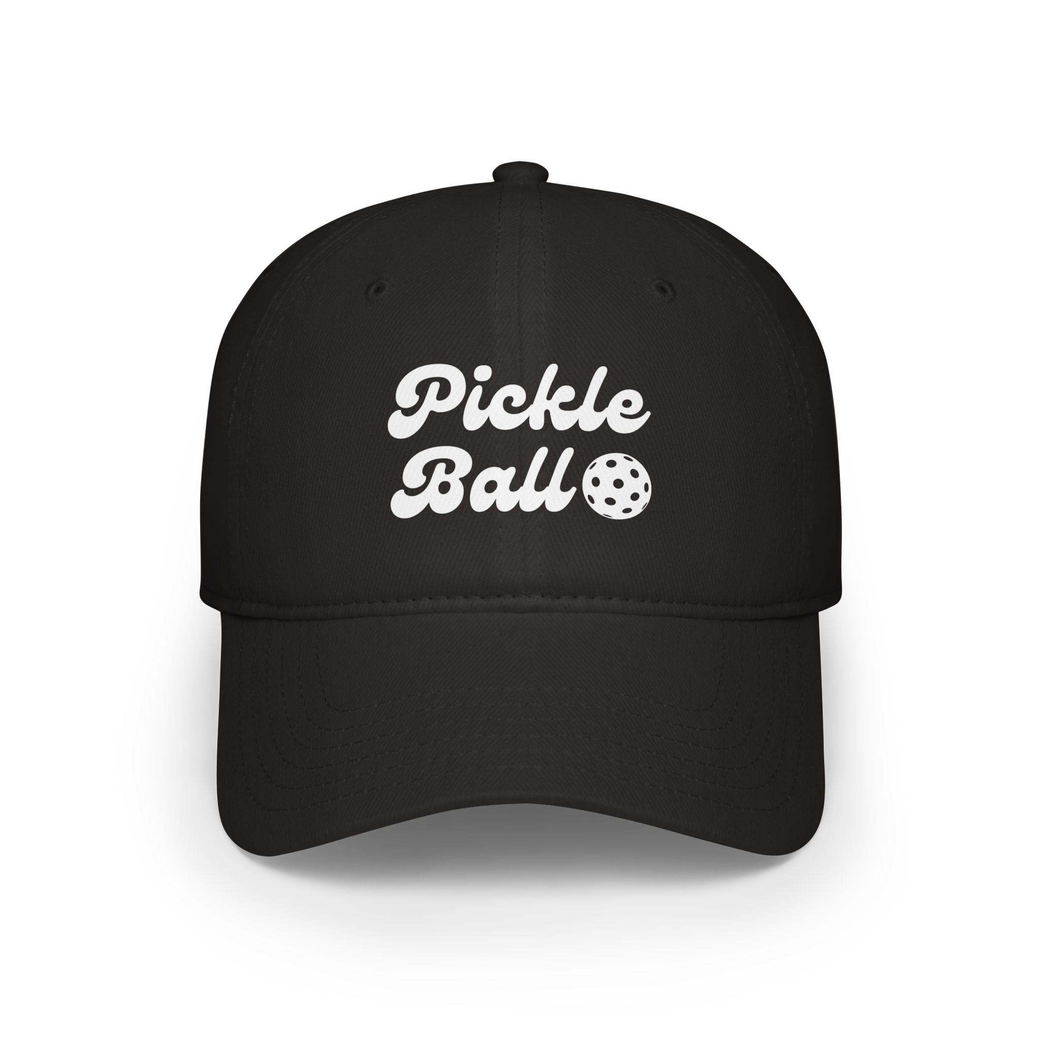 Pickleball. Low Profile Baseball Cap. Pickleball.